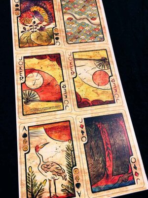 Hard proof of uncut Sensu Fusion Classic Editionplaying cards.