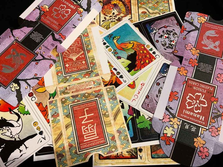 second edition hard proofs for hanami and sensu playing cards and tuckboxes