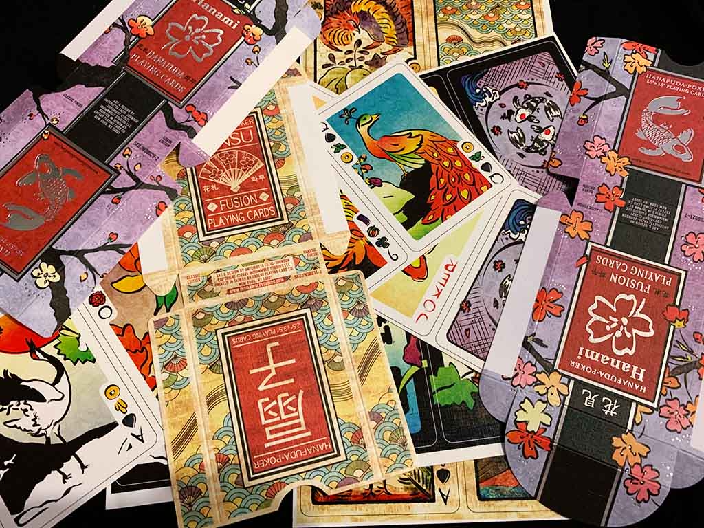 second edition hard proofs for hanami and sensu playing cards and tuckboxes