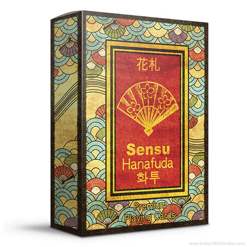 Sensu Hanafuda First Edition Playing Cards Tuckbox
