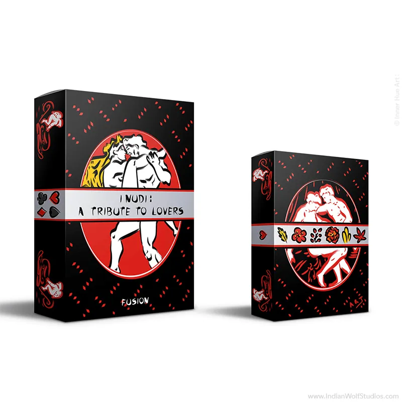 iNudi Playing Card Tuck boxes